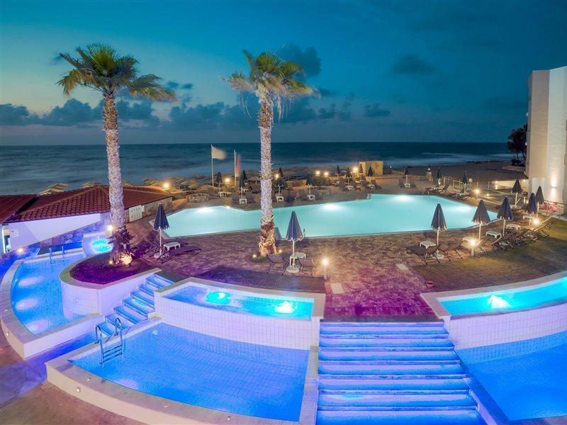 Hotel Carolina Mare Malia Esterno foto