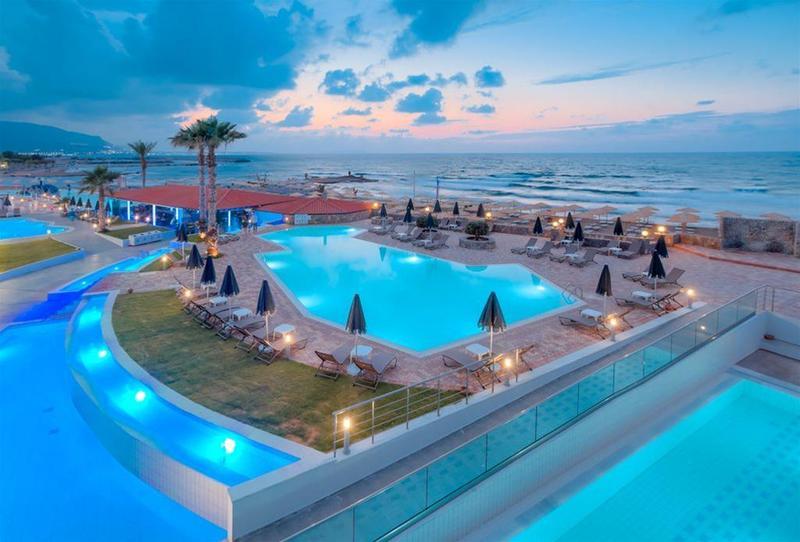 Hotel Carolina Mare Malia Esterno foto